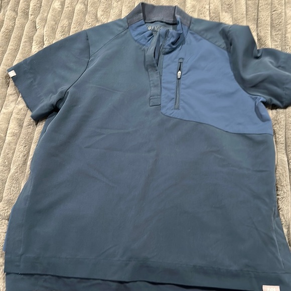 Figs Other Figs Dark Harbor Quarter Zip Top Poshmark